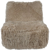 Libra Interiors Wallace Swivel Chair – Faux Sheepskin