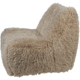Libra Interiors Wallace Swivel Chair – Faux Sheepskin
