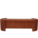 Libra Interiors Waverley Bench – Terracotta