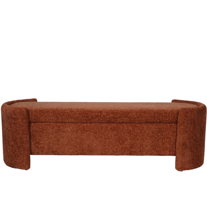 Libra Interiors Waverley Bench – Terracotta