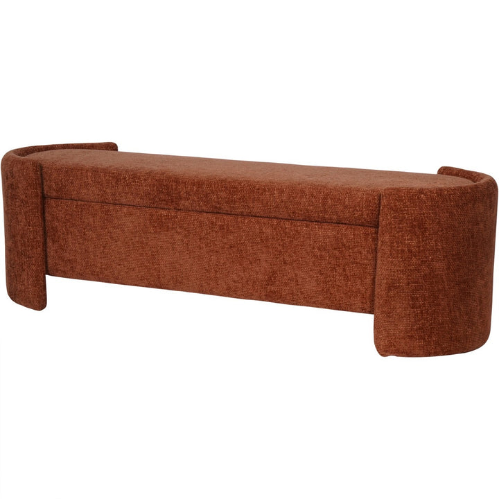 Libra Interiors Waverley Bench – Terracotta