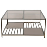 Libra Interiors Westley Coffee Table – Dark Gold