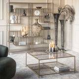 Libra Interiors Westley Coffee Table – Dark Gold
