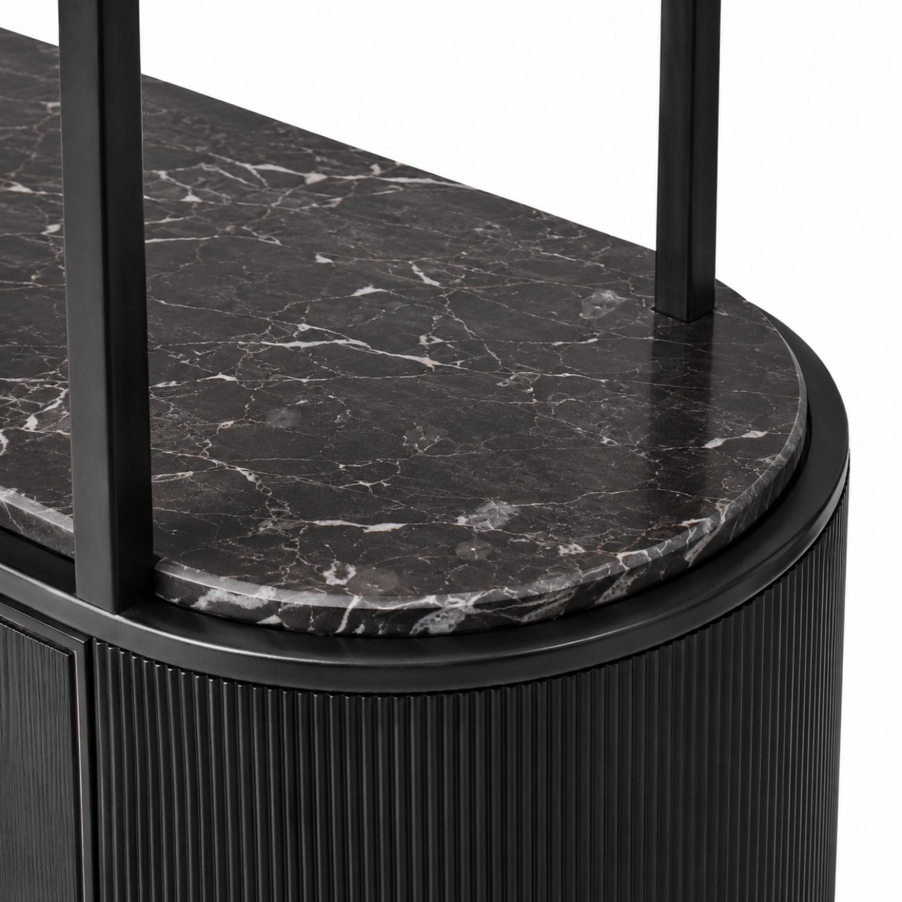 Libra Interiors Belvedere Shelving Unit – Black