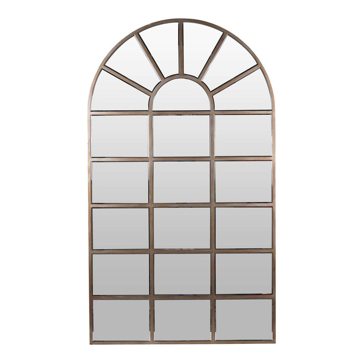 Libra Interiors Blakely Arched Floor Mirror – Antique Gold