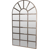 Libra Interiors Blakely Arched Floor Mirror – Antique Gold