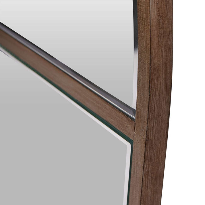 Libra Interiors Blakely Arched Floor Mirror – Antique Gold