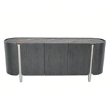 Libra Interiors Branwick Sideboard – Deep Charcoal