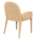 Libra Interiors Eska Carver Dining Chair – Wheat Beige