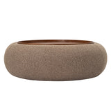 Libra Interiors Gensen Ottoman – Large – Coffee