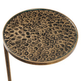 Libra Interiors Iota Glass Accent Table