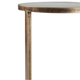 Libra Interiors Iota Glass Accent Table