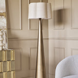 Libra Interiors Southbourne Floor Lamp – Smoked Gold