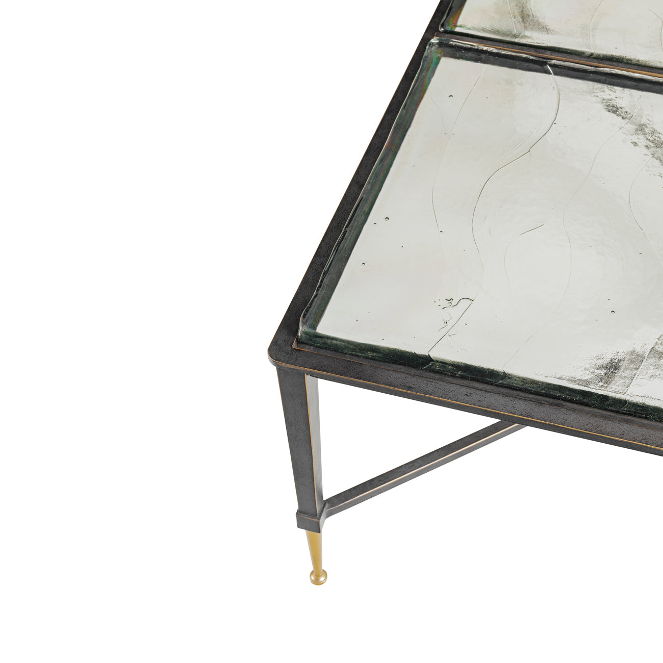 Libra Interiors Stella Square Glass Coffee Table