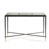 Libra Interiors Stella Square Glass Console Table