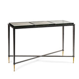 Libra Interiors Stella Square Glass Console Table