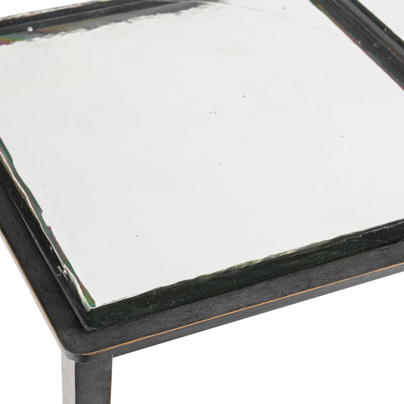 Libra Interiors Stella Square Glass Console Table
