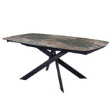Libra Interiors Themsby Extendable Dining Table – Smoked Stone