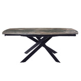 Libra Interiors Themsby Extendable Dining Table – Smoked Stone