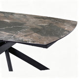 Libra Interiors Themsby Extendable Dining Table – Smoked Stone