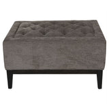 Libra Interiors Theodore Stool – Warm Grey Fabric