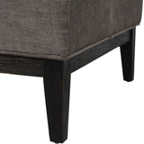 Libra Interiors Theodore Stool – Warm Grey Fabric