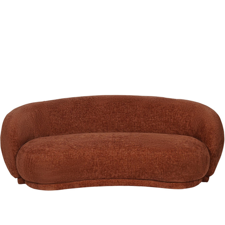 Libra Interiors Waverley Curved Sofa – Terracotta