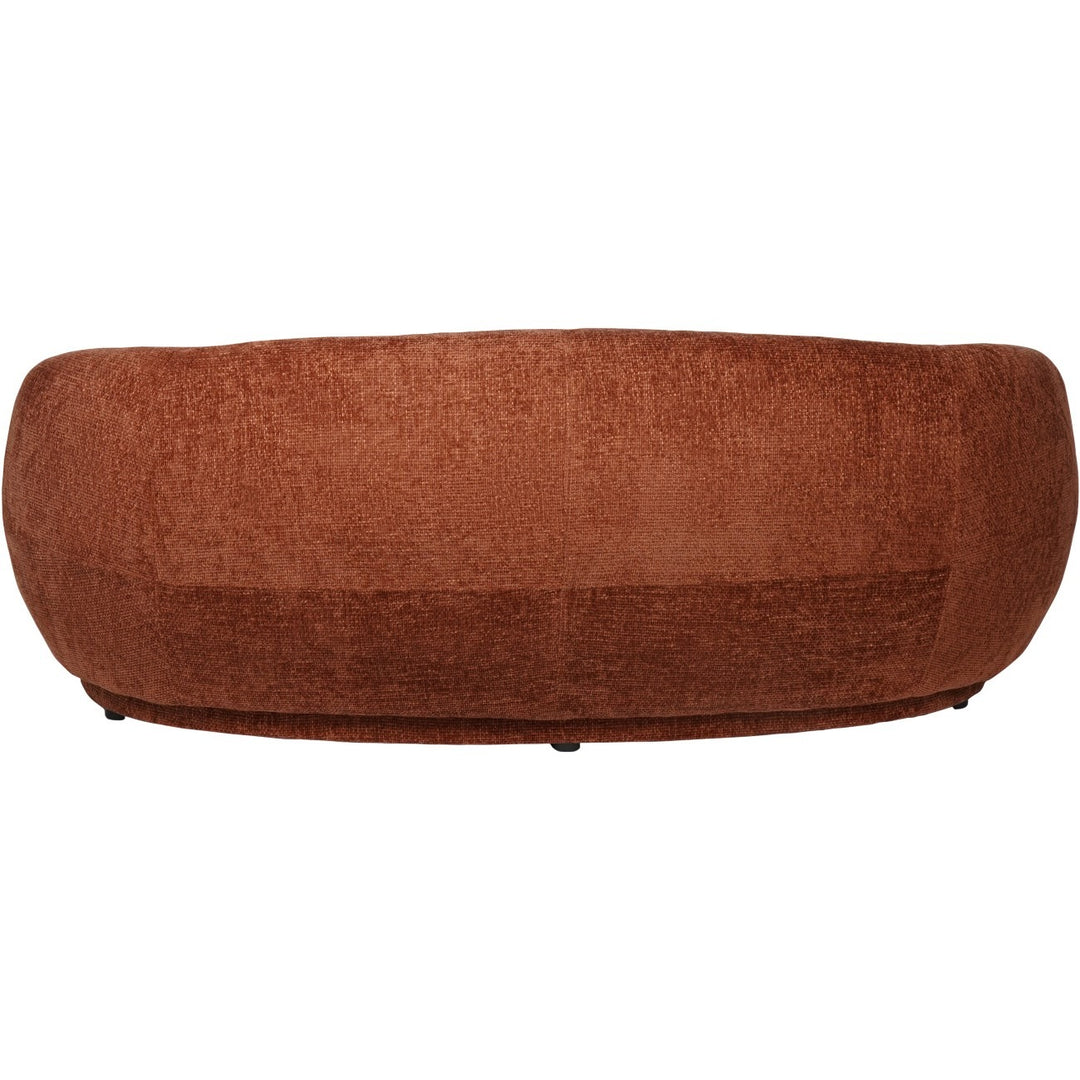 Libra Interiors Waverley Curved Sofa – Terracotta