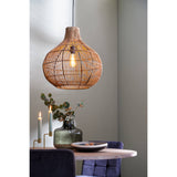 Light & Living Pacino Rattan Hanging Lamp – Large
