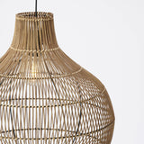 Light & Living Pacino Rattan Hanging Lamp – Large