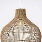 Light & Living Pacino Rattan Hanging Lamp – Large