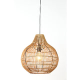 Light & Living Pacino Rattan Hanging Lamp – Set of 3