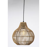 Light & Living Pacino Rattan Hanging Lamp – Small