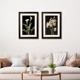 Lilies by George Cochran Lambdin – Oxford Slim Framed Print