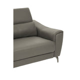 Lincoln 3-Seater Sofa – Grey Leather