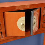 Lingbao Console Table – Vintage Orange
