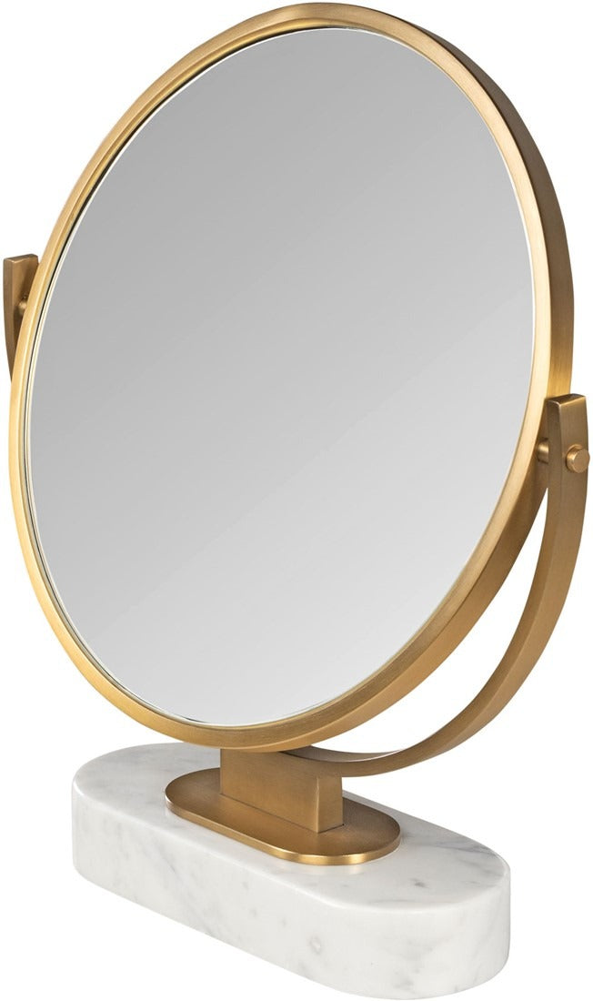 Livia Large Dressing Table Mirror – Brushed Gold