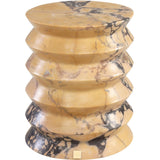 Louella Stool – Breccia Marble