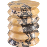 Louella Stool – Breccia Marble