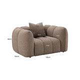 Richmond Interiors Hogan Armchair – Mocca Chunky