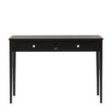 Lucian 2 Drawer Console Table – Black