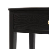 Lucian 2 Drawer Console Table – Black
