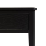 Lucian 2 Drawer Console Table – Black