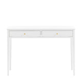 Lucian 2 Drawer Console Table – White