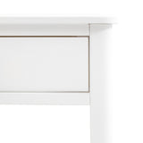 Lucian 2 Drawer Console Table – White