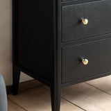 Lucian 3 Drawer Chest – Black