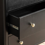 Lucian 3 Drawer Chest – Black