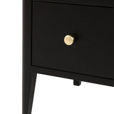 Lucian 3 Drawer Chest – Black