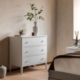 Lucian 3 Drawer Chest – White
