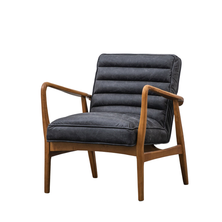 Luella Armchair – Antique Ebony